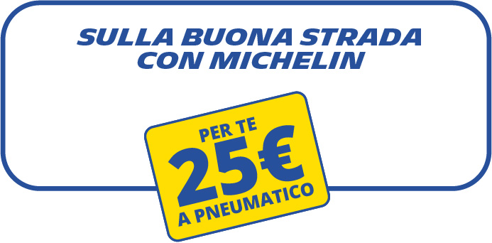 banner Sulla buona strada con Michelin 2025